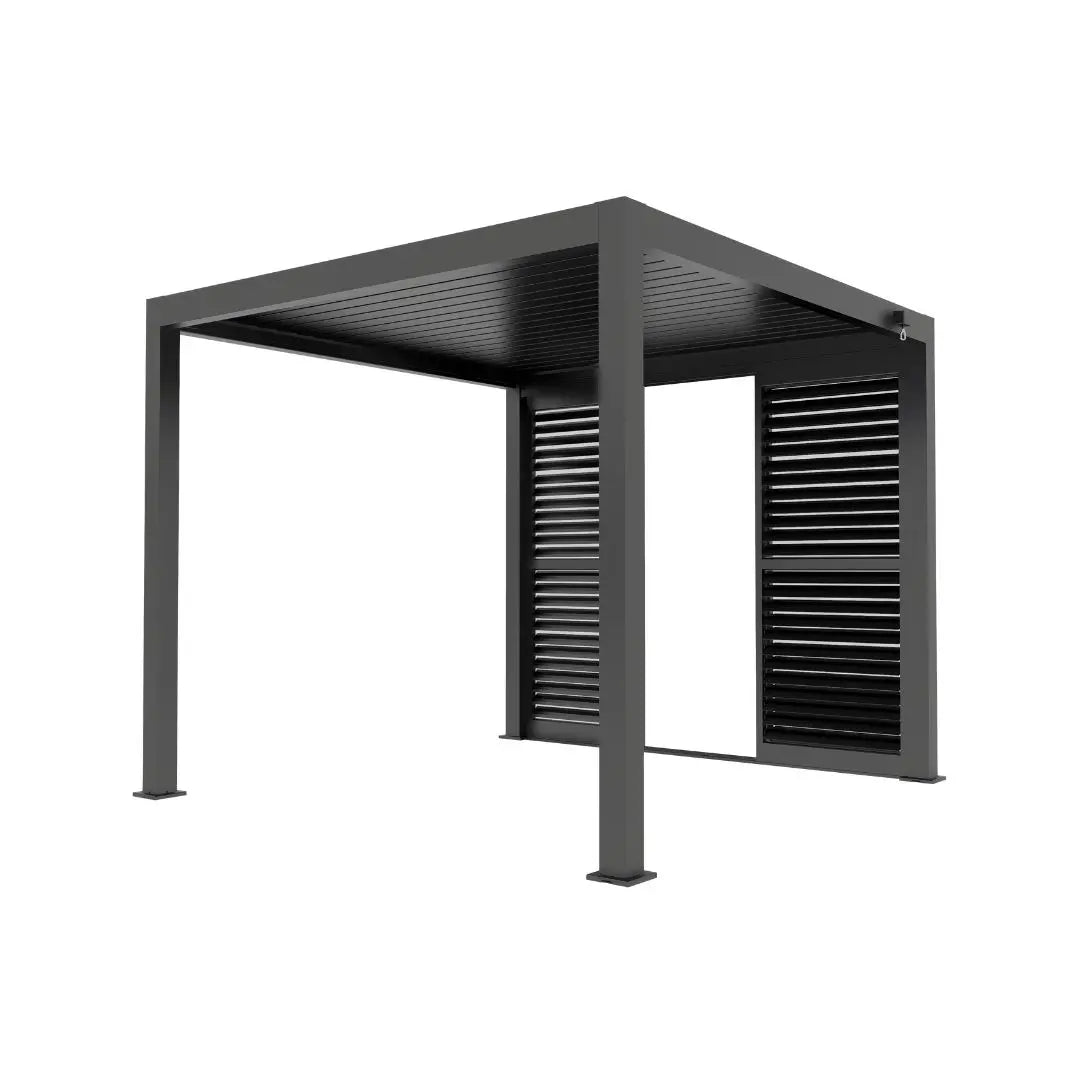 3m Sliding Louvred Doors for Neptune Deluxe Pergolas