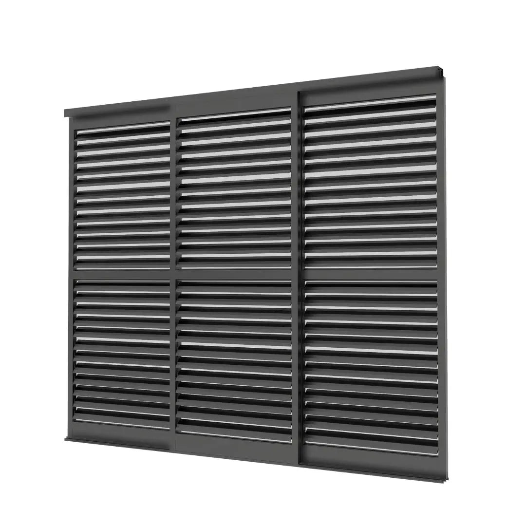 3m Sliding Louvred Doors for Neptune Deluxe Pergolas