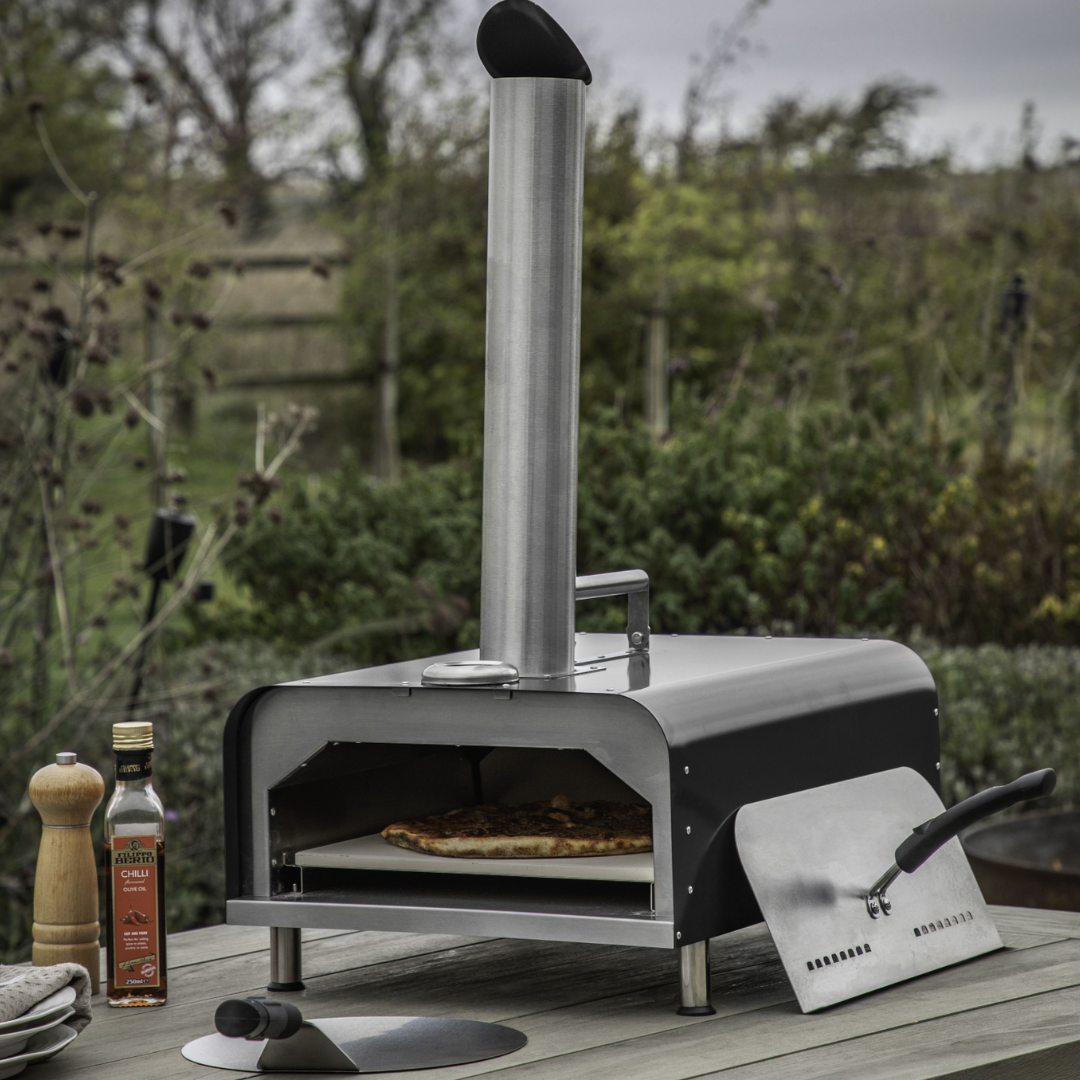 Ooni Fyra 12 Wood Pellet Pizza Oven Black STEEL - Black (Missing parts)