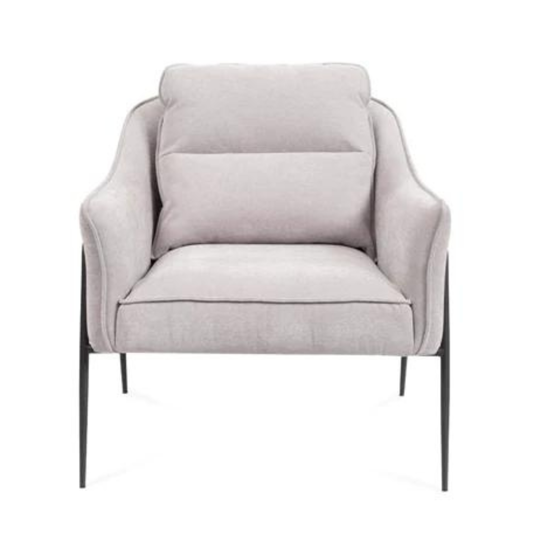 Giselle Cool Grey Lounge Chair