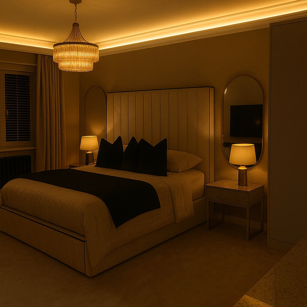 LED Cornice | L2400mm x W135mm x D45mm