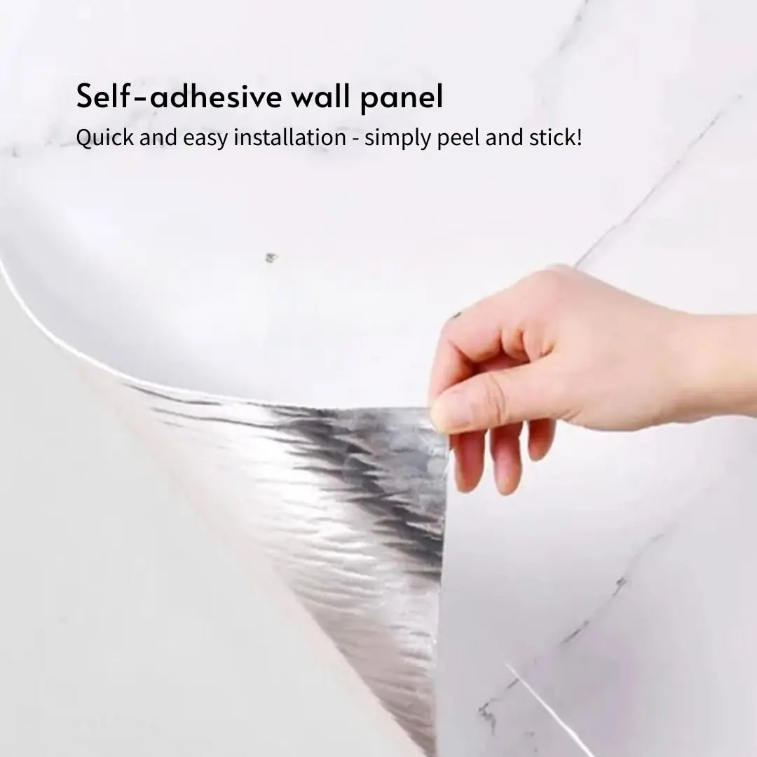 Grigio Grey Marble Effect Self Adhesive Wall Panel