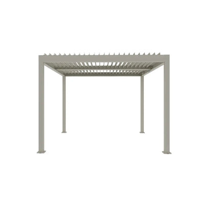 Athena Aluminium Pergola - 3m x 3m in Grey