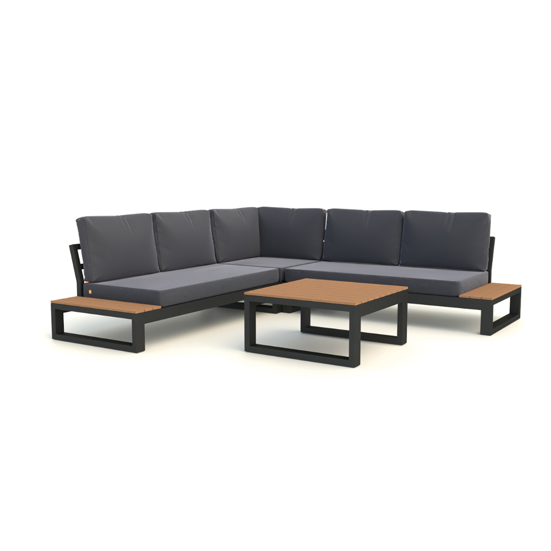 Corner Sofa Set With Sidetables