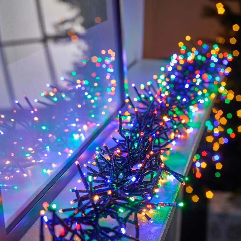 720 LED Cluster Christmas Lights (10.4m Lit Length) #color_mixed