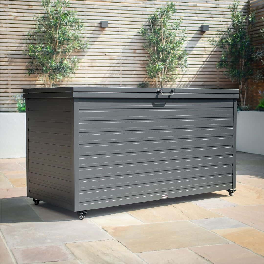 Grey Aluminium Storage Box