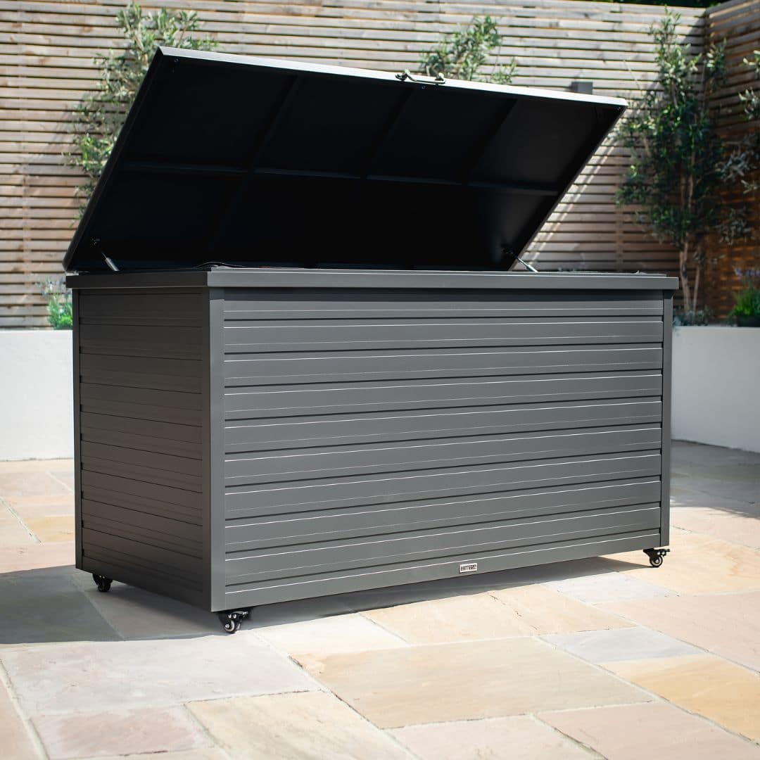 Grey Aluminium Storage Box