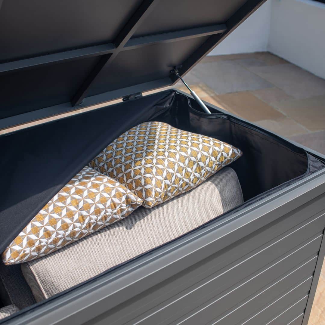 Grey Aluminium Storage Box