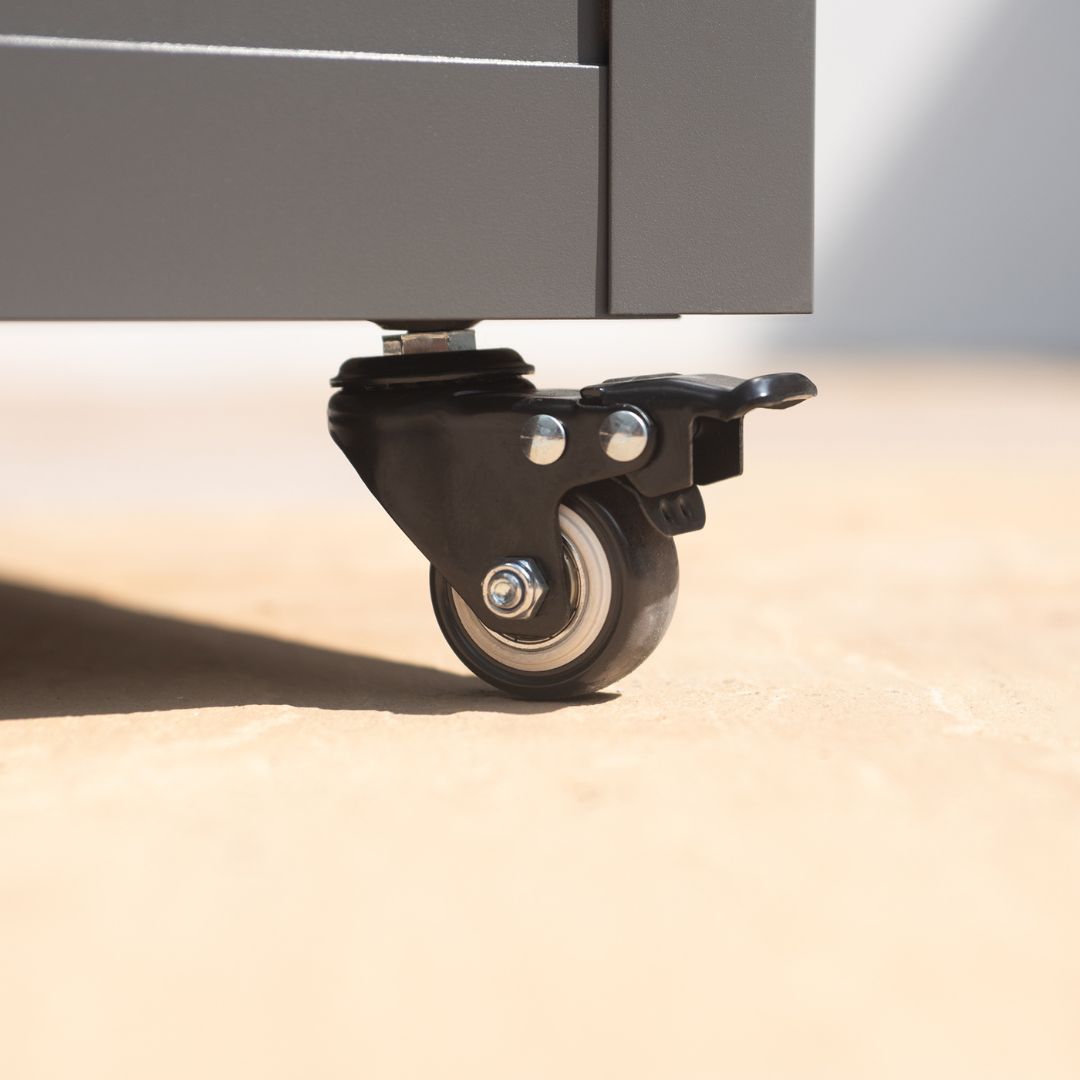 Grey Aluminium Storage Box