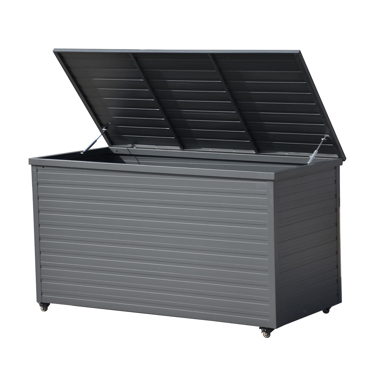 Grey Aluminium Storage Box