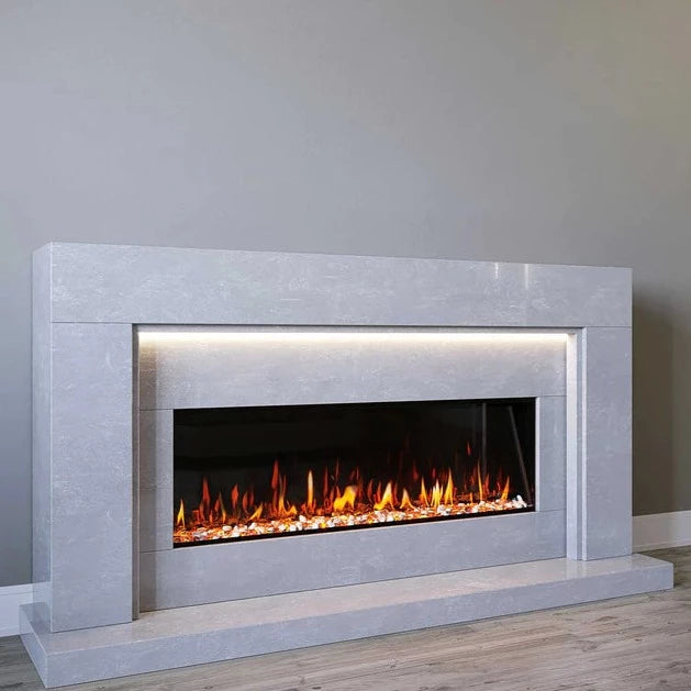 Denver Marble Fireplace Suite
