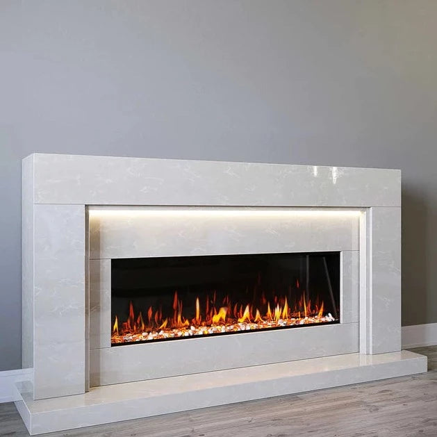 Denver Marble Fireplace Suite
