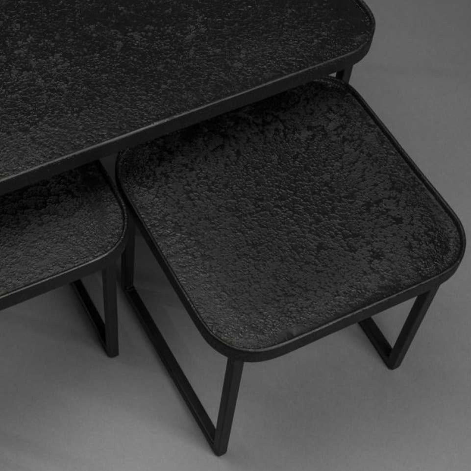 Black Iron Nesting Coffee Tables
