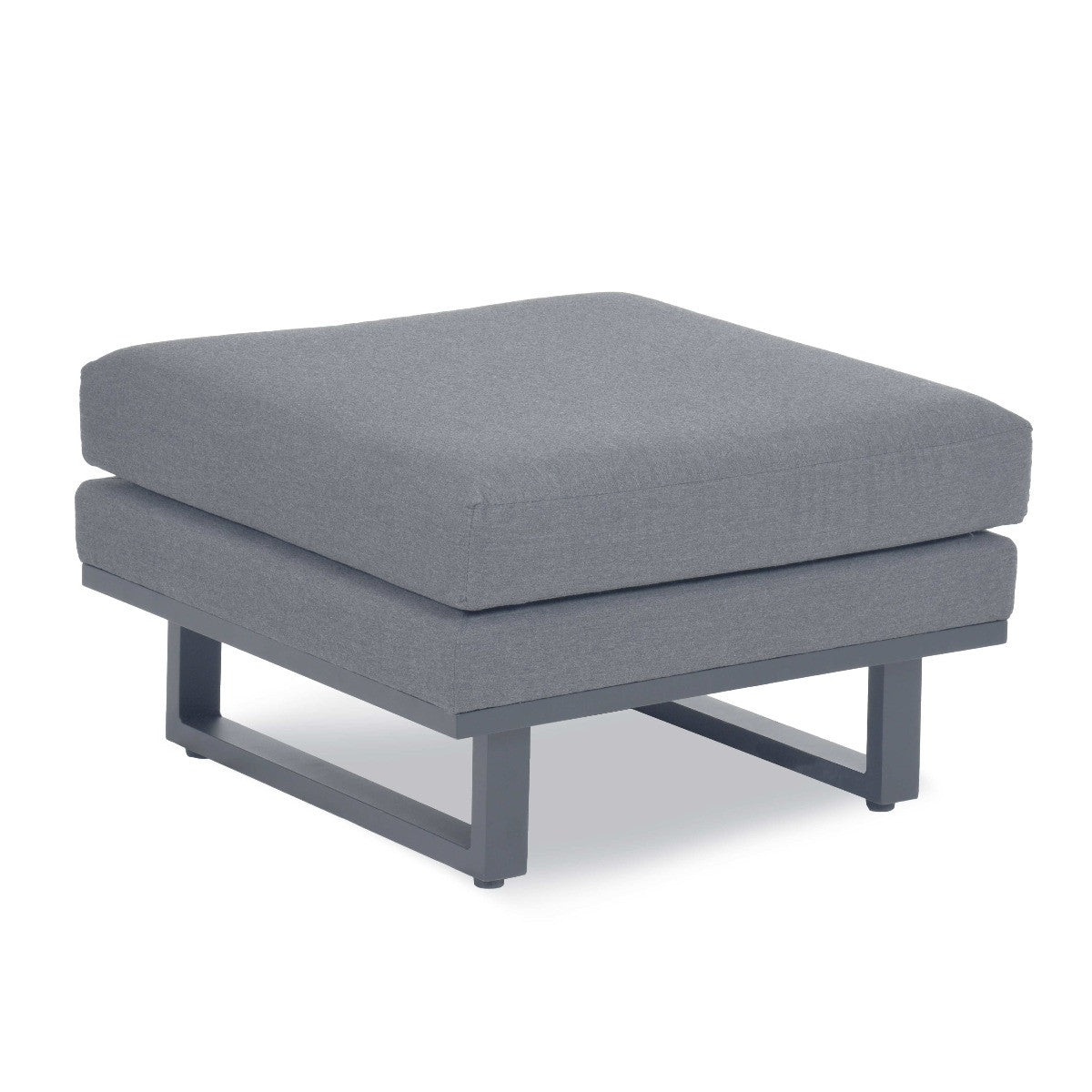 Flanelle Fabric Outdoor Footstool