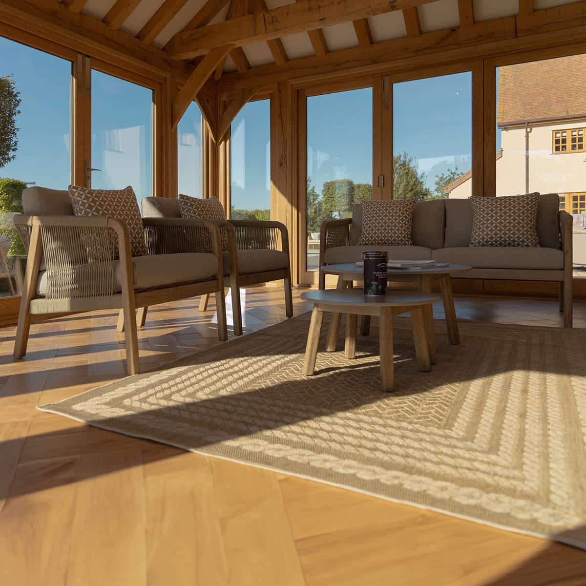 Rope 2 Seat Lounge Set