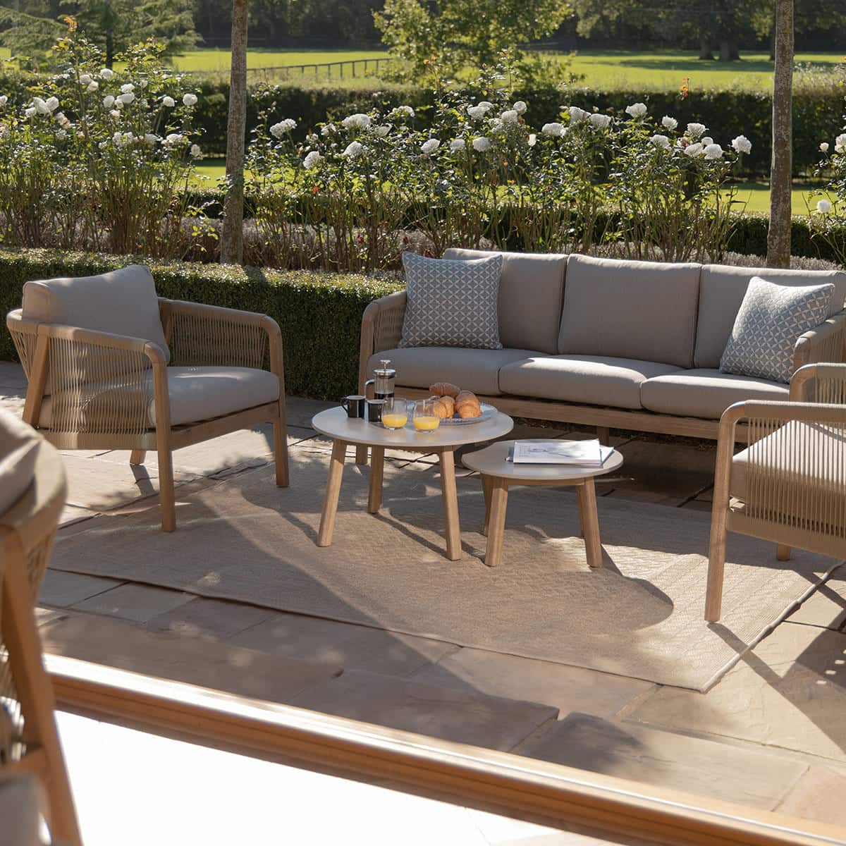 Rope 3 Seat Lounge Set 