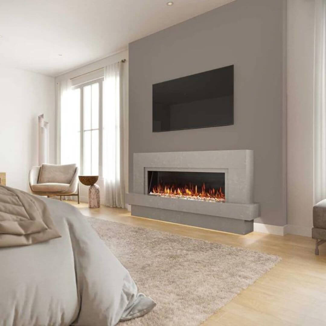 #color_italian grey, #size_1170, electric marble fireplace suite
