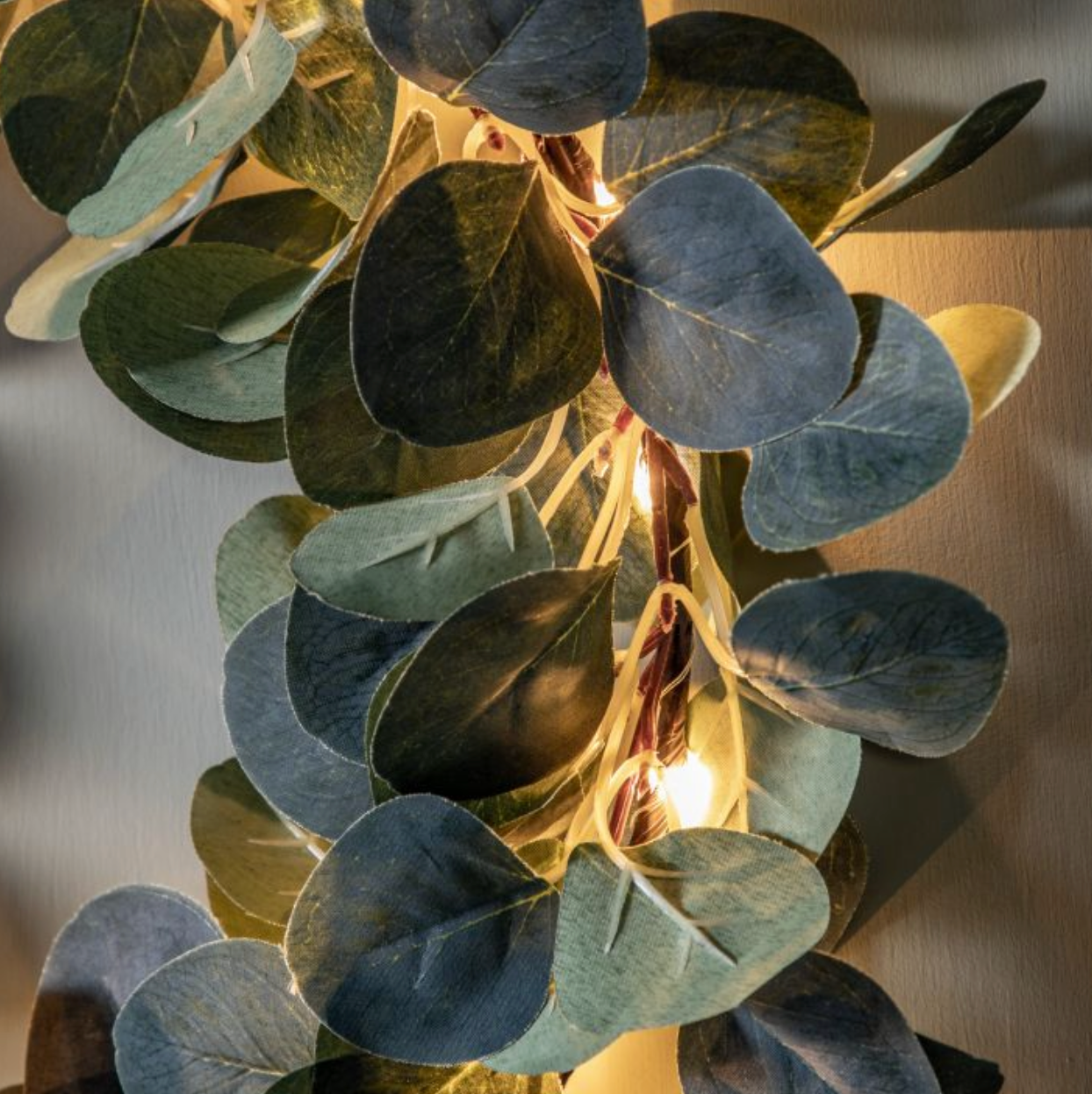 Eucalyptus Wreath with LEDs