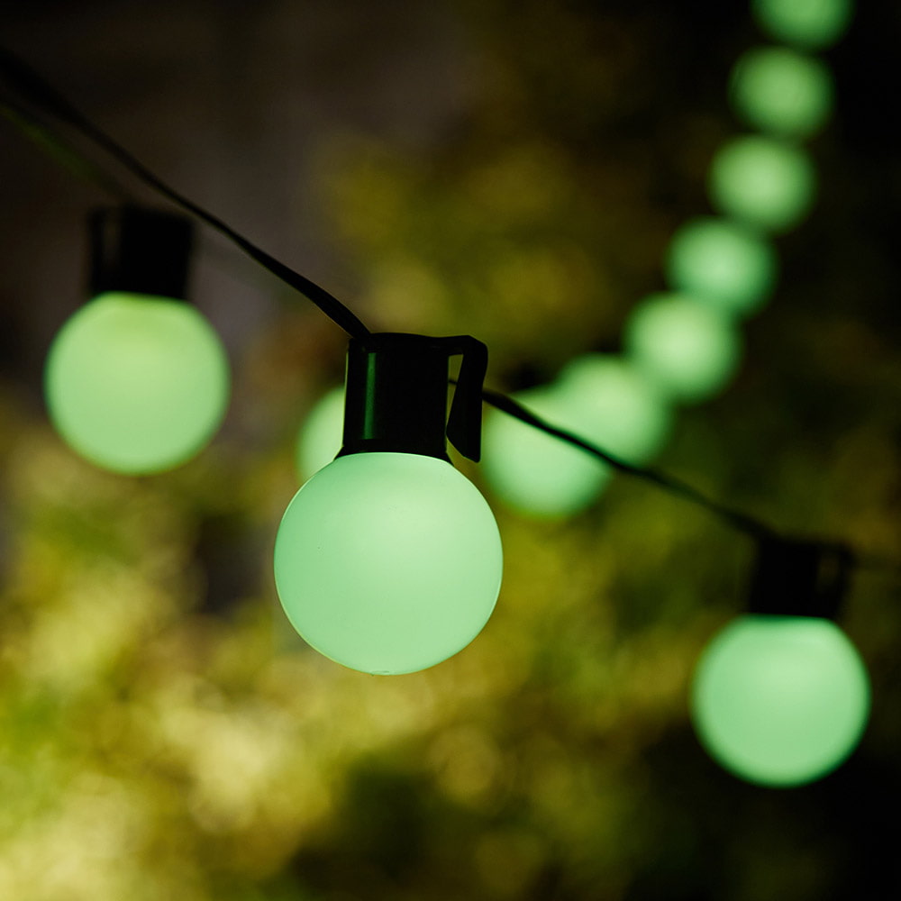 Multicoloured Solar Smart Festoons (Set Of 25)