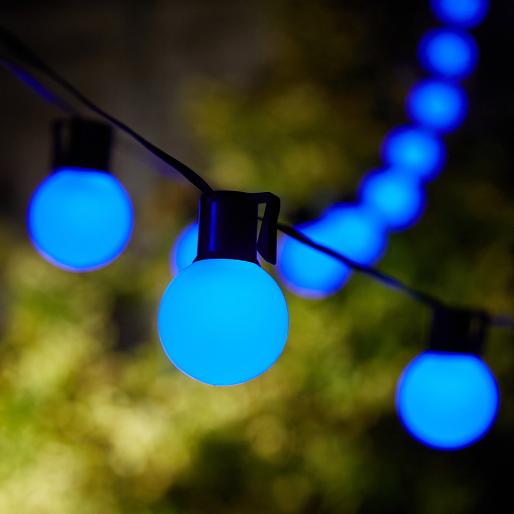 Multicoloured Solar Smart Festoons (Set Of 25)