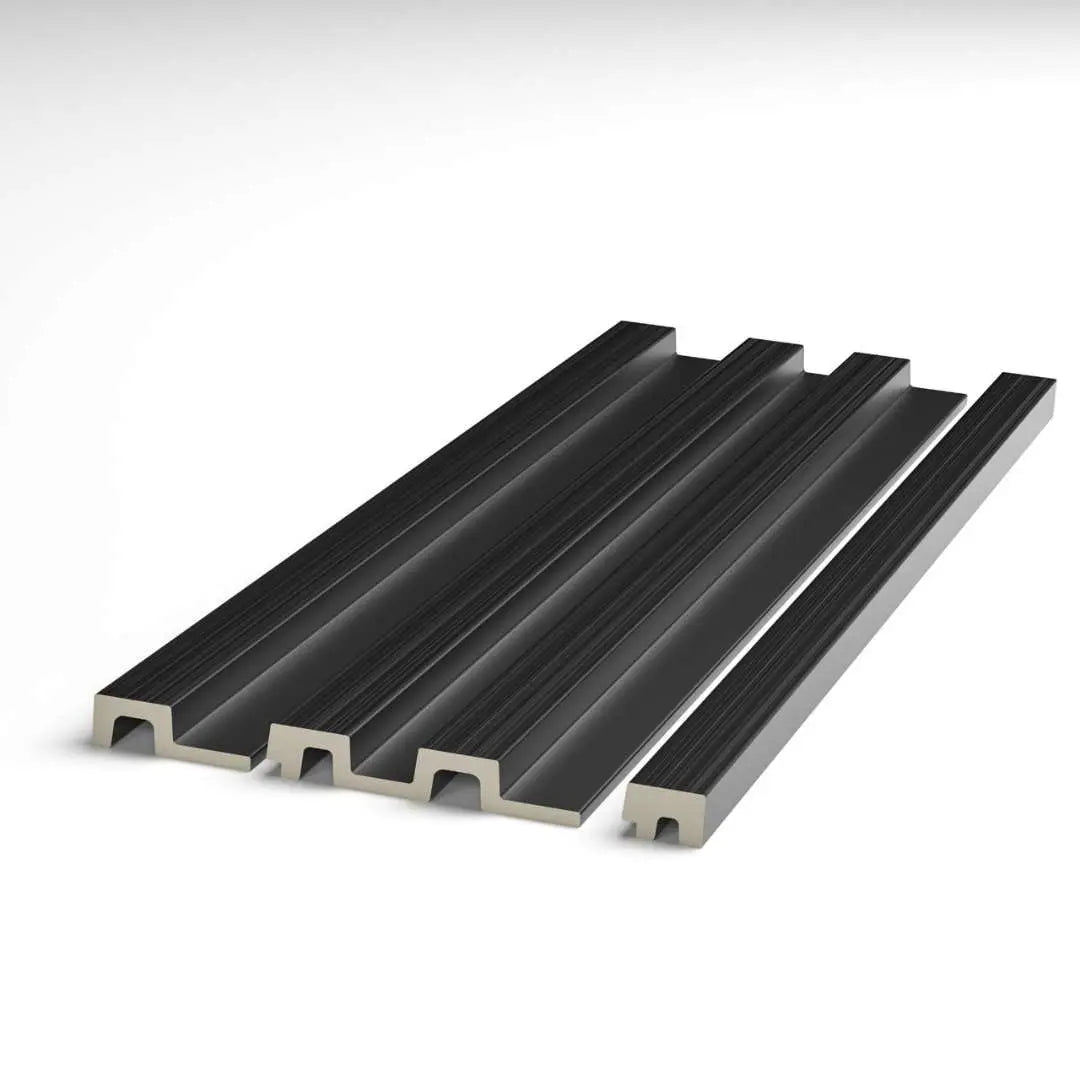 Residence Brushed Black End Cap (Tongue)