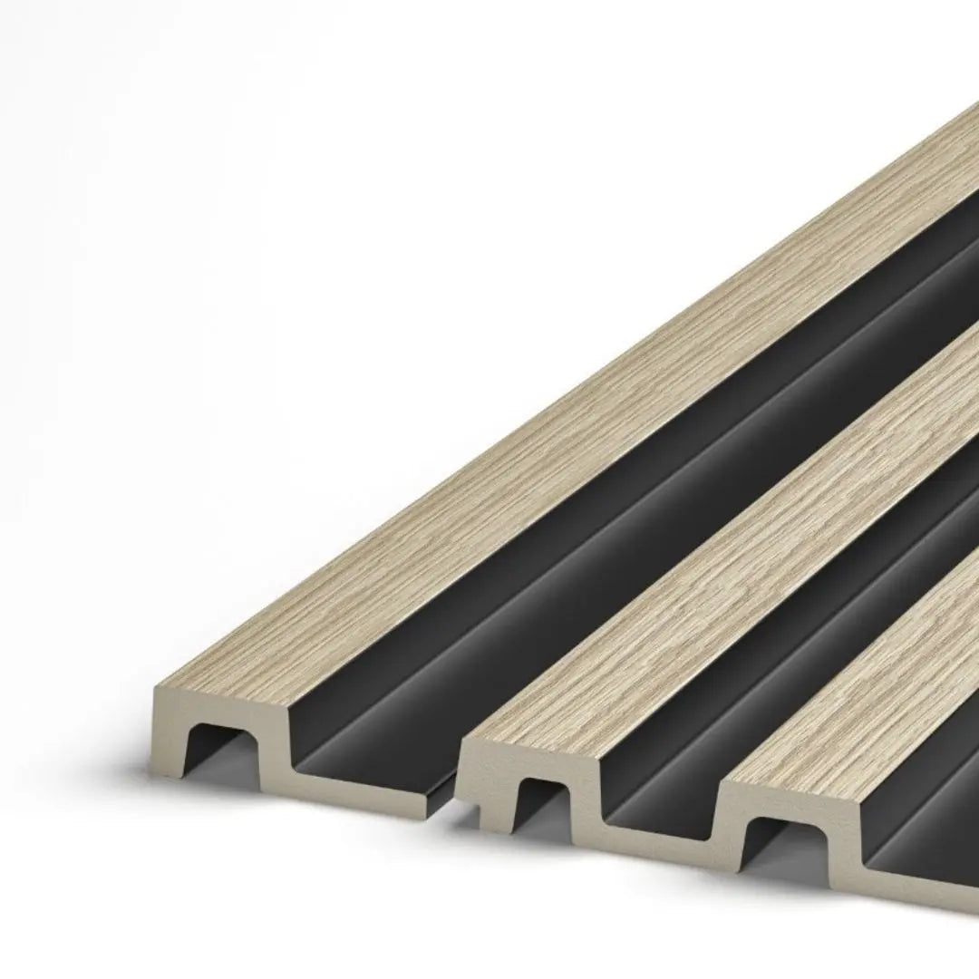 Residence Light Oak and Black End Cap (Tongue)