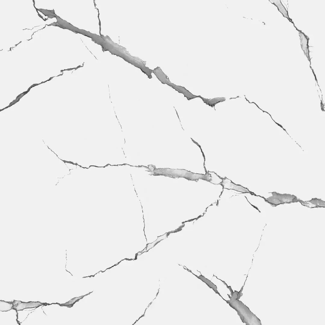 Carrara White Marble Effect Self Adhesive Wall Panel