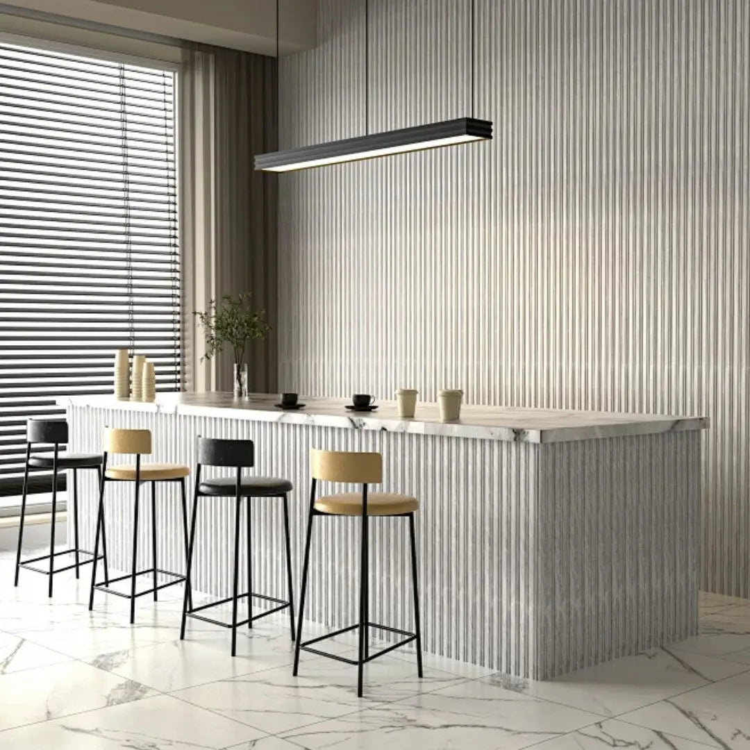 Dubai Cloudy Grey Waterproof Wall Panel