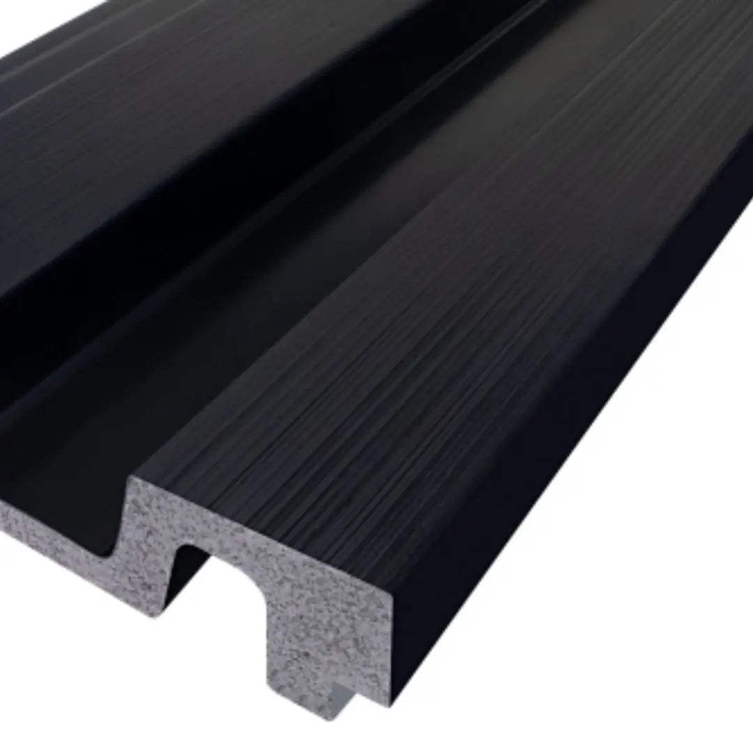 Residence Brushed Black Waterproof Wall Panel