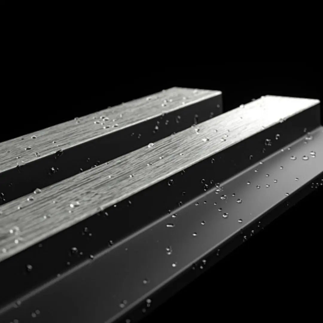 Residence Grey Oak and Black Waterproof Wall Panel Sample