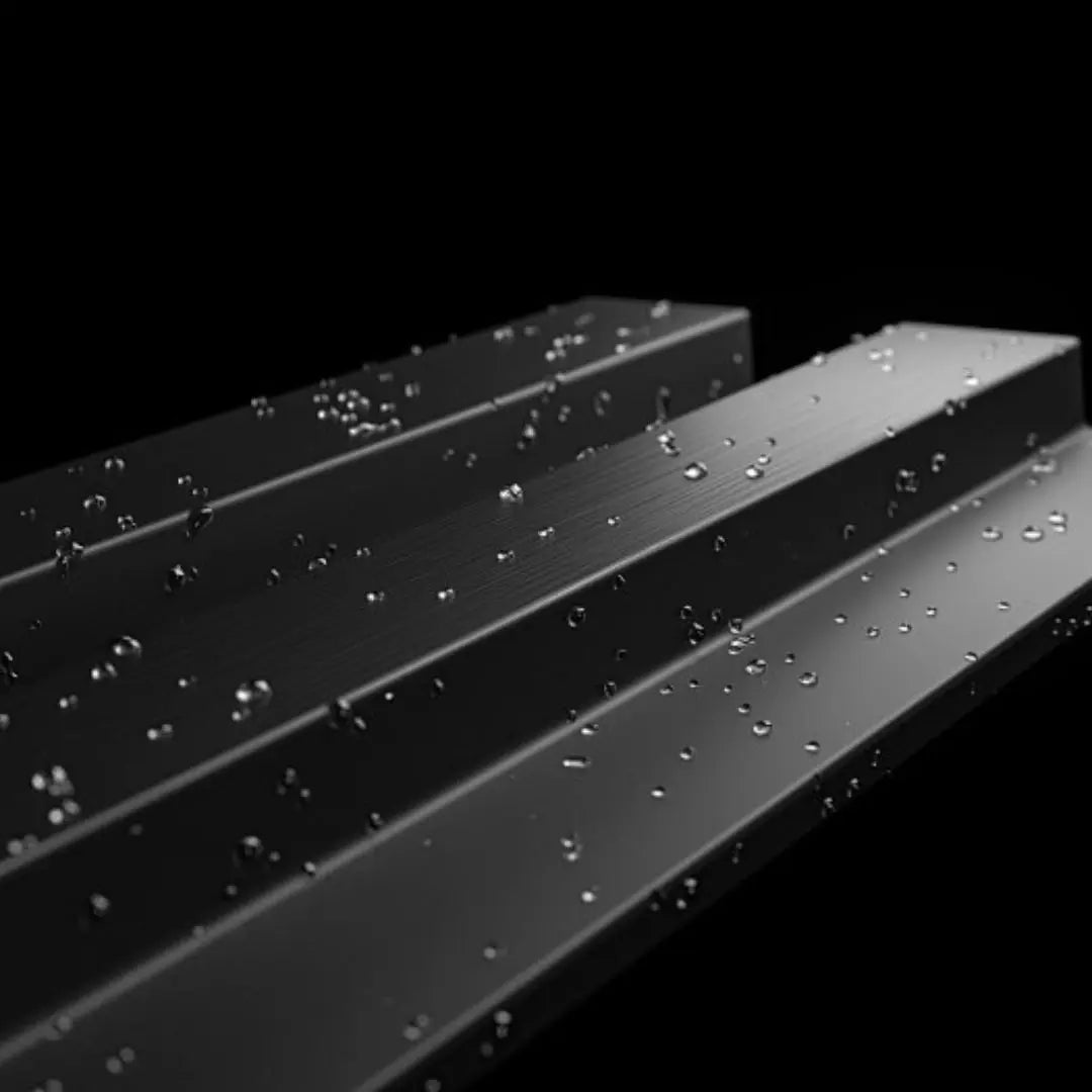 Residence Brushed Black Waterproof Wall Panel