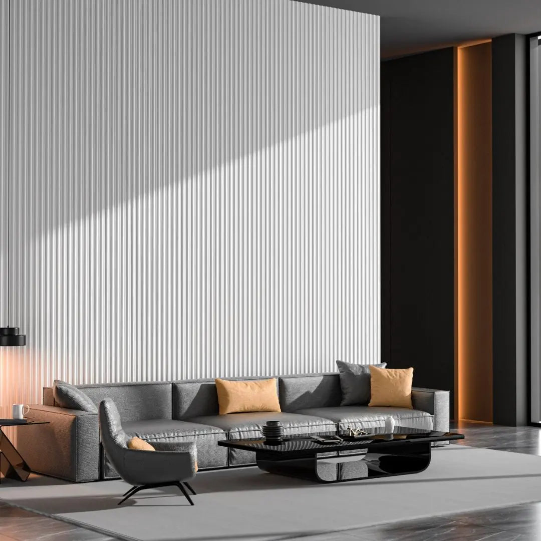 Elegance Reeded Paintable Wall Panel