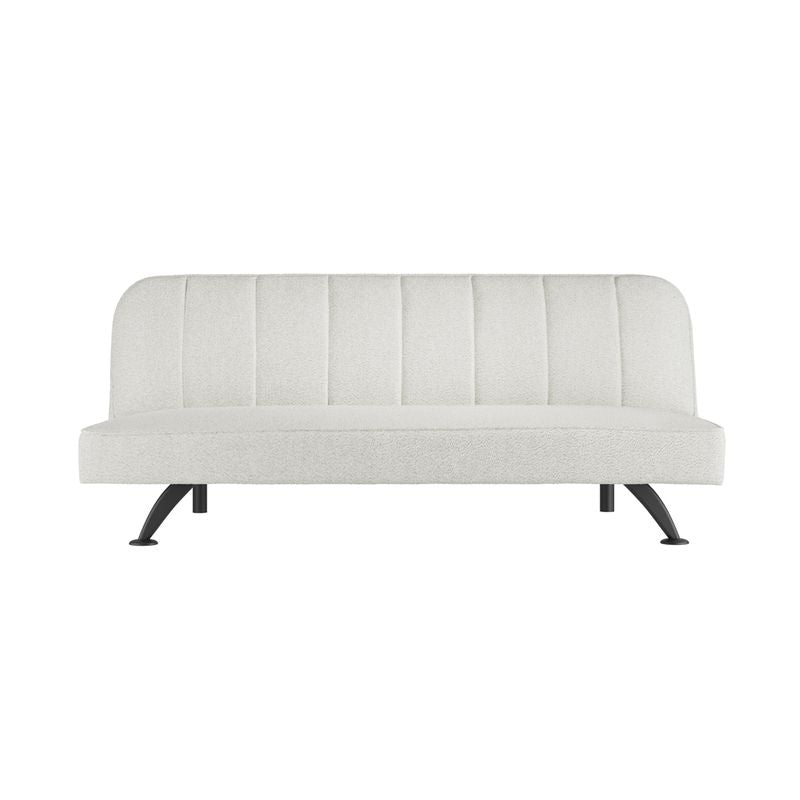 Ivory Boucle Sofabed