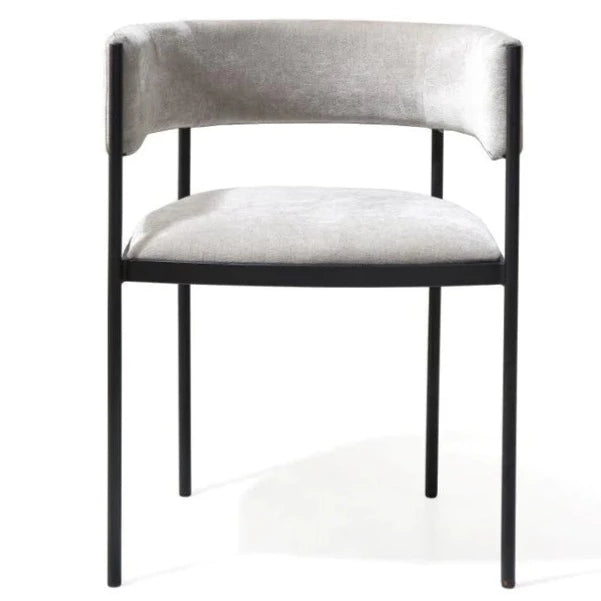 Pair of Grey Giselle Cup Chairs