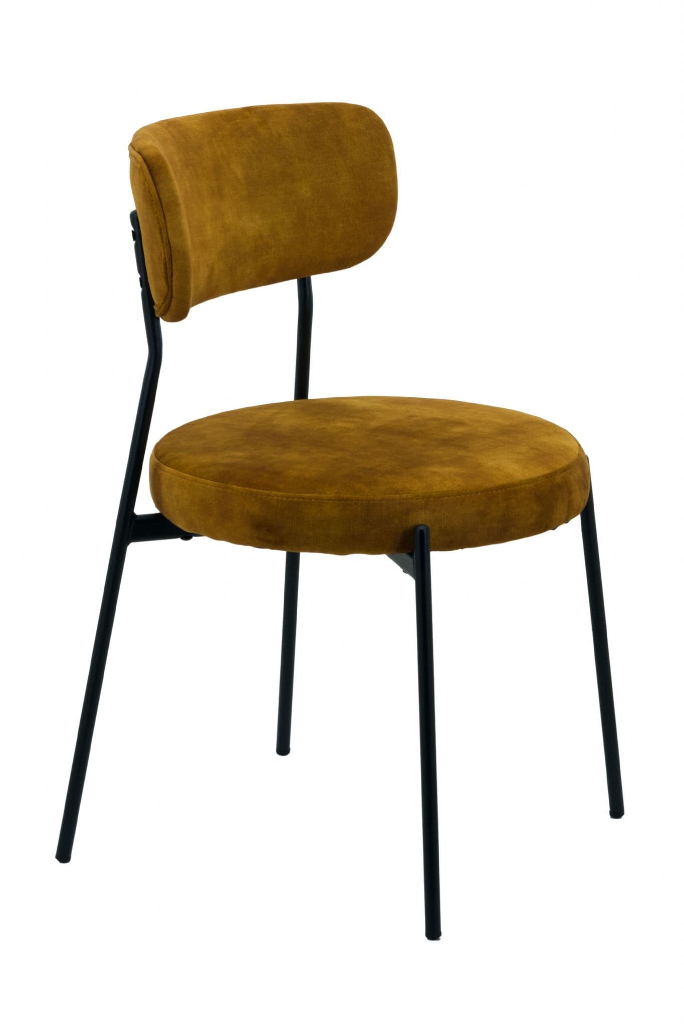 Mustard Velvet Dining Chairs - Set of 2