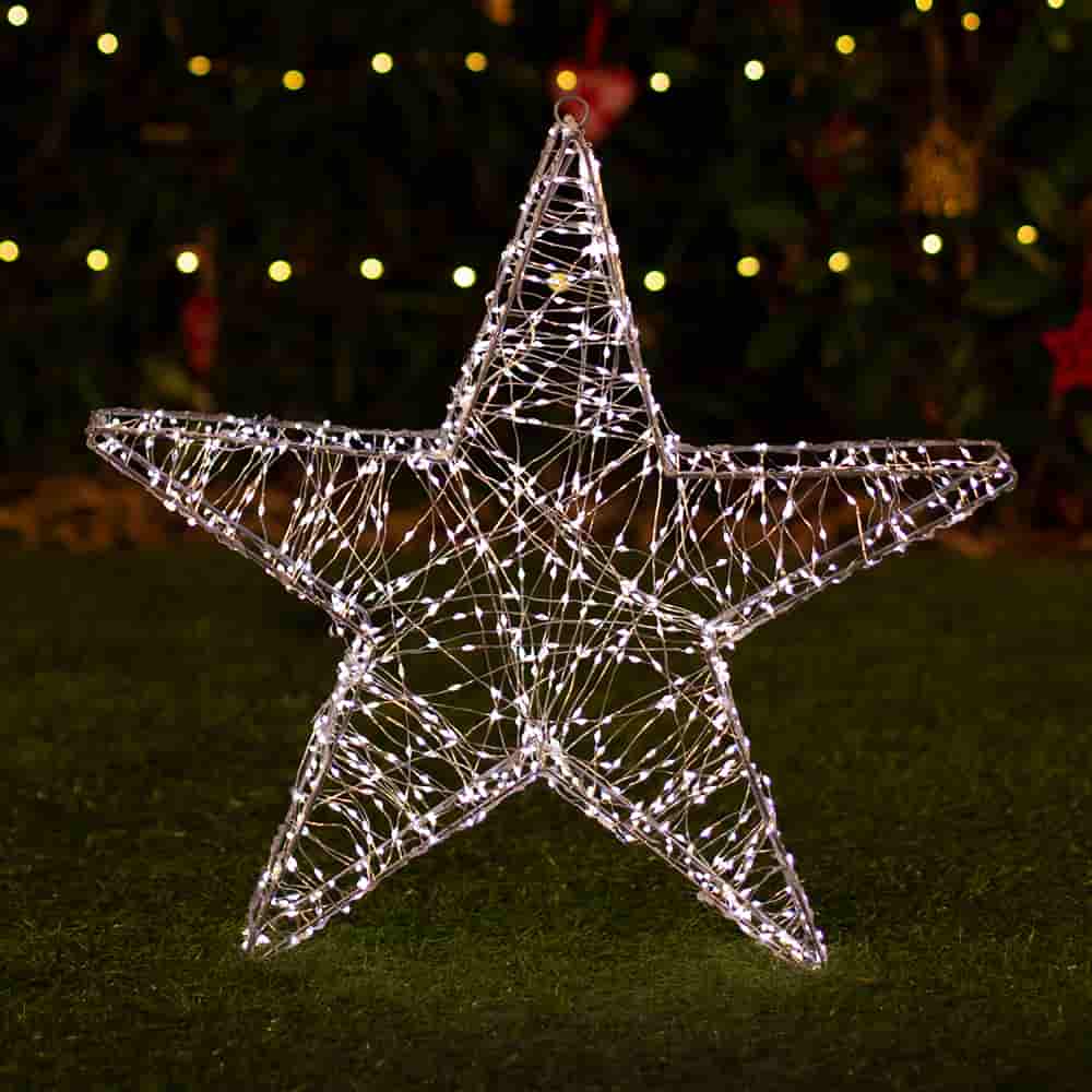 Solar Christmas Star Light