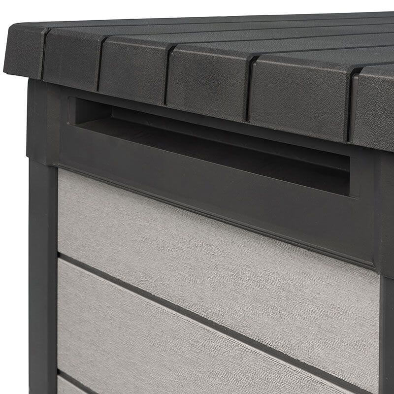 Grey Resin Storage Box 380L