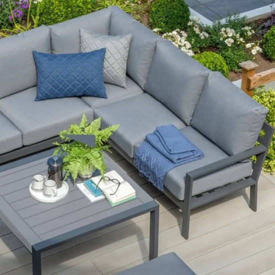 Titchwell Aluminium Corner Sofa Set