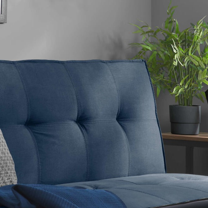 blue sofabed