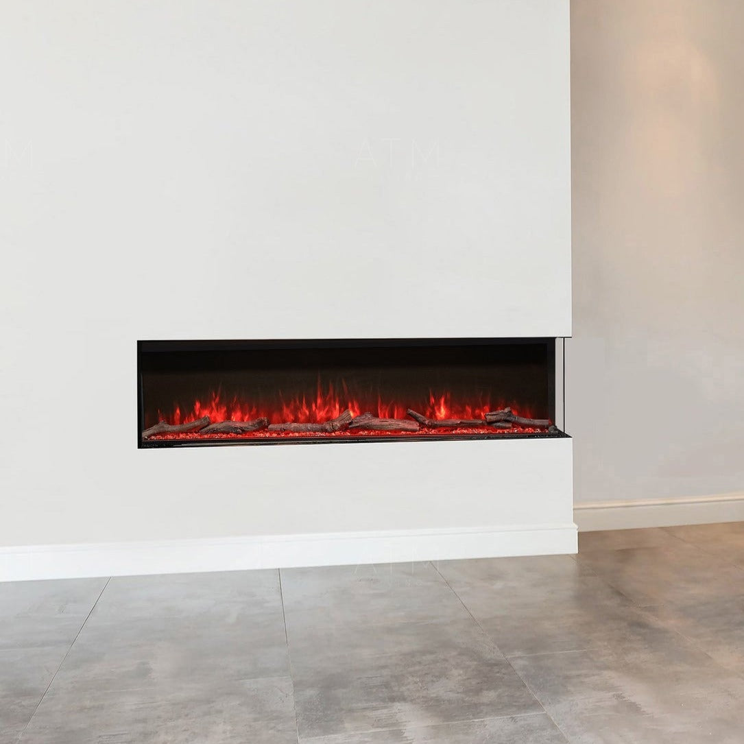 panoramic fireplace