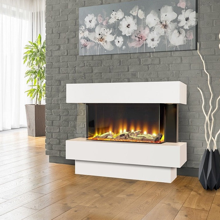 Electriflame VR Carino 750 Electric Fireplace Suite