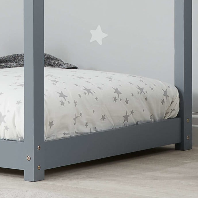 grey house bed