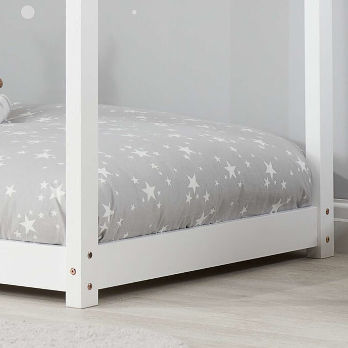 white home kids bed