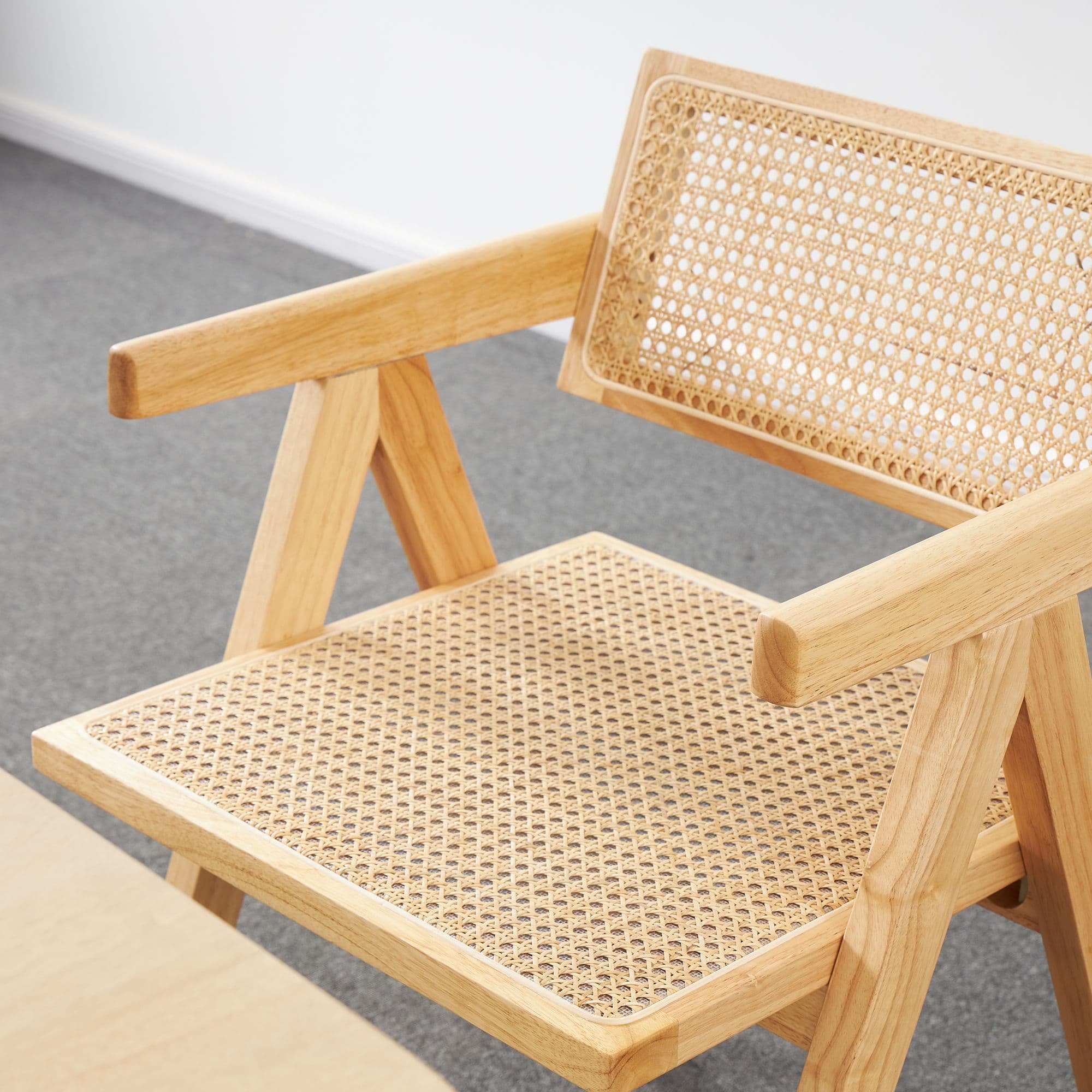 Rattan Dining Chairs x2